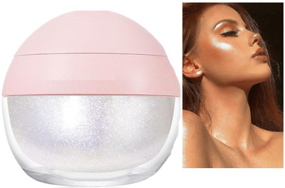 AFARAXIA Highlighter,Professional Long Lasting Waterproof highlighter in makeup Highlighter(Silver)