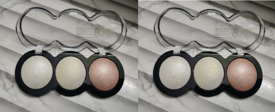 EVERERIN 3 shades Highlighter Palette | Ultra Blendable & Long Lasting  Highlighter(multicolor)
