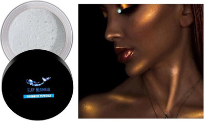 BLUEMERMAID SHINY FACE COLOR CHANGING HIGHLIGHTER COVER FOR MAKEUP Highlighter(GOLDEN)