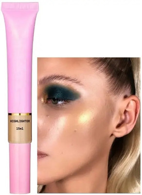 GABBU Natural Glow Ultra Pigment Easyblend Texture Longwear Illuminating  Highlighter(GOLD)
