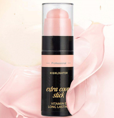 MYEONG Smooth Makeup Highlight Stick Highlighter(pink)