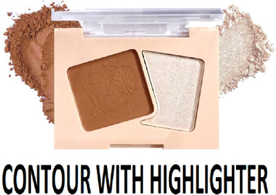 Neycare PERFECT FACE LOOK NEW CONTOUR WITH HIGHLIGHTER EASY TO USE PACK OF 1 Highlighter(MULTI COLOR)