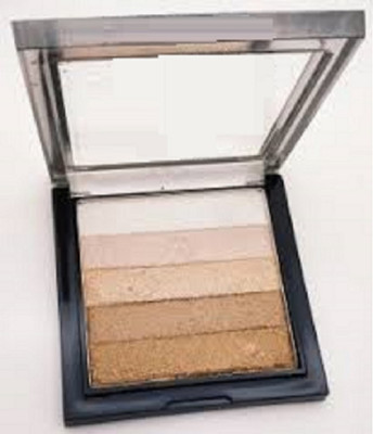 Luipui WATERPROOF BEST SHIMMER HIGHLIGHTER BRICK (03 SHADES) Highlighter(MULTICOLOR)