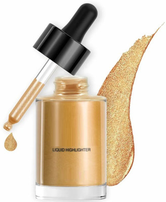 Jiwoo New Highlighter Long Lasting Waterproof highlighter in makeup  Highlighter(gold)