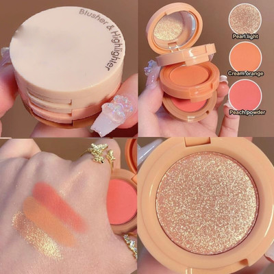 GABBU best Professional Blusher Powder And Highlighter Eyeshadow Palette  Highlighter(Multcolor)