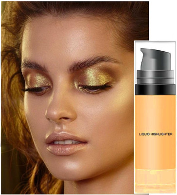Latixmat HD glow golden liquid highlighter liquid highlighter Highlighter(Gold)