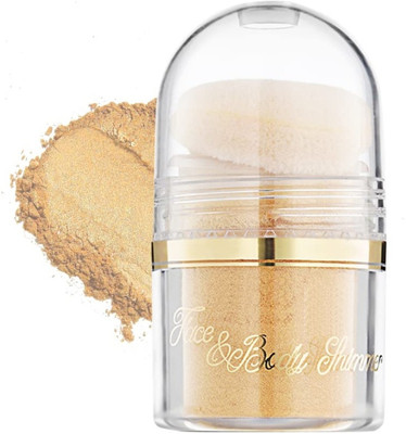 GULGLOW99 Professional Makeup Kit Face & Body Illuminator  Highlighter(GOLDEN)