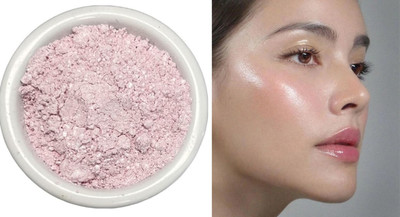 DARYUE light pink Pigmented Highlighter WATERPROOF AND LONG LASTING Highlighter(Light Pink)