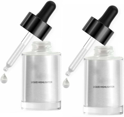 GFSU - GO FOR SOMETHING UNIQUE Liquid Shimmer Highlighter Waterproof Silver Highlighter(SILVER SHIMMER)