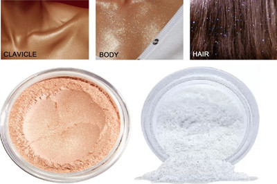 Aylily Illuminator Ultra Smooth Shine Waterproof Face And Body  Highlighter(Gold, Silver)