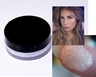 Emijun HIGHLIGHTER GLITTER WHITE HIGHLIGHTER POWDER Highlighter(WHITE)