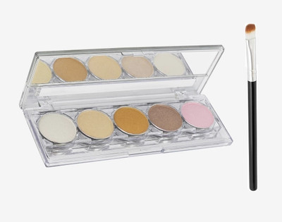 DARYUE Highlighter Palette | Silky pigments for long lasting shimmer look | Highlighter(Multicolor)