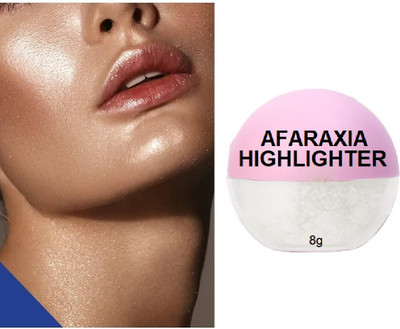 AFARAXIA Highlighter Palette | Ultra Blendable & Long Lasting(SILVER)