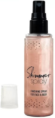 EVERERIN Shimmering Body Moisturizing and Glow For Face & Body Spray Highlighter(Copper)
