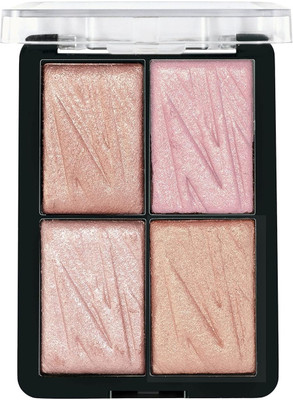 DARVING 4 Beautiful Shimmery Brick Highlighter Powder Highlighter(MULTI COLOR)