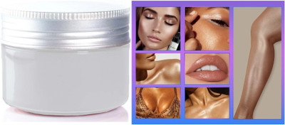 GFSU - GO FOR SOMETHING UNIQUE BEST ILLUMINATOR SHIMMERY SHINY GLOW FACE MAKEUP POWDERY SILVER HIGHLIGHTER Highlighter(Silver)