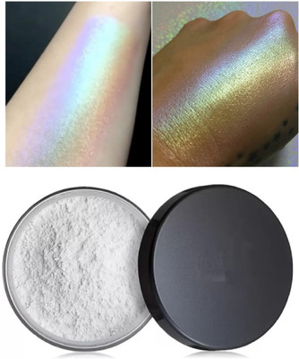 FELICECHIARA DRAMATIC MAKEUP HIGHLIGHTER POWDER COLOR CHANGING HIGHLIGHTER GREEN COLOR Highlighter(GREEN)