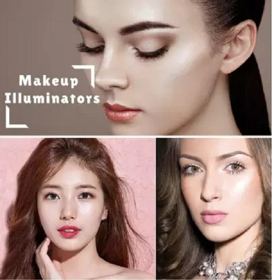 Aylily Shimmer Finish Gold & Silver Highlighter Powder  Highlighter(Gold, Silver)
