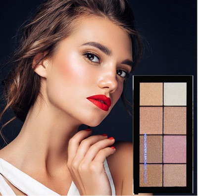 THTC HD Highlighter Bronzer Palette Highlighter(Multicolor)