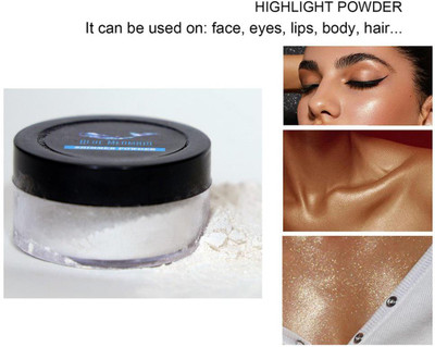 BLUEMERMAID Shimmer Highlighte Powder Illuminator Highlighter(GOLDEN)