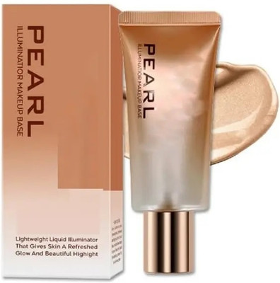 GABBU Foundation Pearl Illuminator Liquid with radiance finish  Highlighter(Pink Gold)