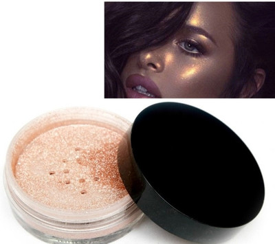 JANOST PROFESSIONAL GOLD WHITENING SHIMMER FINISH HIGHLIGHTER LOOSE POWDER Highlighter(Gold)