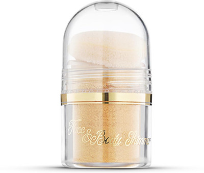 GULGLOW99 Body & Face Shimmer Highlighter Powder Highlighter(GOLDEN)