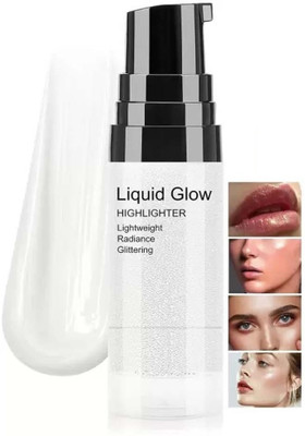 THTC Glow Liquid Highlighter Makeup Highlighter(SILVER)
