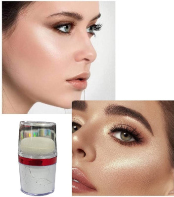 SEUNG Makeup Face Glow Highlight Professional Look  Highlighter(silver)