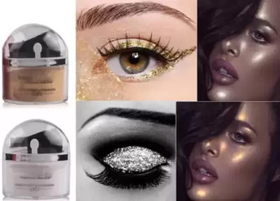 GABBU Professional Look Best Combo of All Type Skin  Highlighter(GOLD, SILVER)