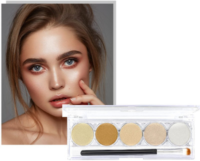 Arcanuy New and best shimmery shiny highlighter palette Highlighter(MULTICOLOR)