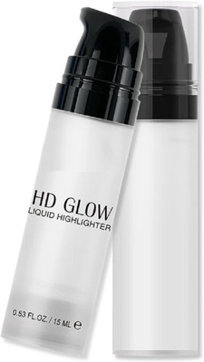 Jiwoo Liquid Illuminator Silver Highlighter Ultra Smooth Shine Waterproof  Highlighter(silver)