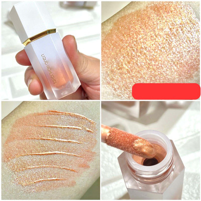 Jiwoo Bloom Liquid Highlighter.gold Highlighter(copper)