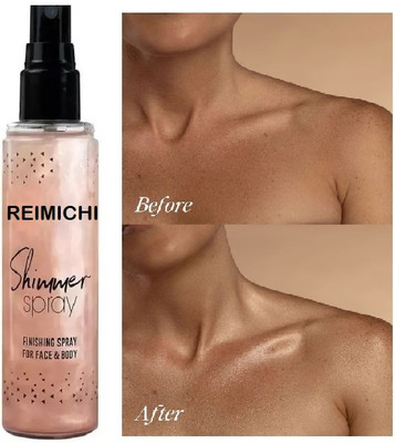 REIMICHI Water Proof & Long Lasting Copper Shimmer Spray  Highlighter(copper)