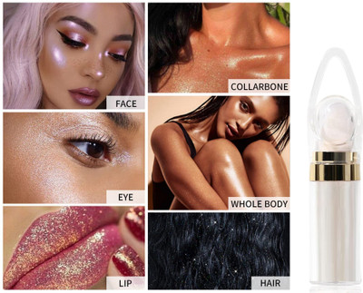 ADJD Face And Body Whitening Shimmer Loose Powder  Highlighter(white Highlighter)
