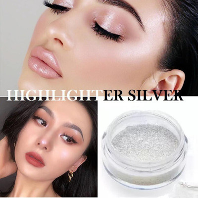 JANOST SUPER SHIMMER & SHINE HIGHLIGHTER LOOSE POWDER Highlighter(SILVER)