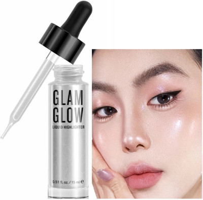 Yuency Illuminator Ultra Smooth Waterproof 3D glow whitish  Highlighter(SILVER)