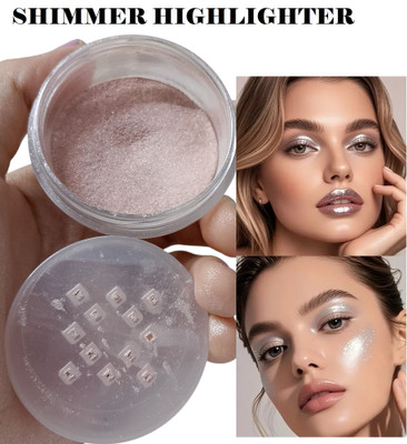 MYEONG Makeup Shimmery Body And Face Shimmer Highlighter Powder Pigments Highlighter(Pearl)