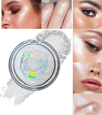 Arcanuy Rose Shine Highlighter White Highlighter(WHITE)