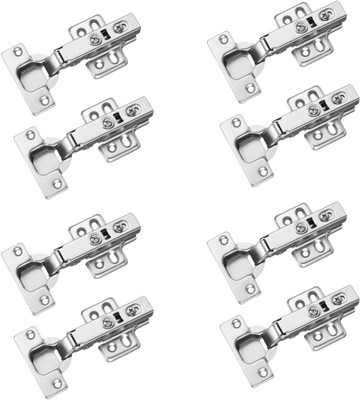 Rab Auto Hing 0 Degree Hydraulic T850, Concealed Hinge(Silver Pack of 8)