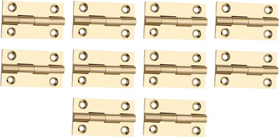 Screwtight B170102PB Butt/Mortise Hinge(brass Pack of 10) deal from flipkart