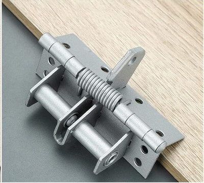 ActrovaX Automatically Door Hinge Lock Self Closing Hinge(Silver Pack of 1)