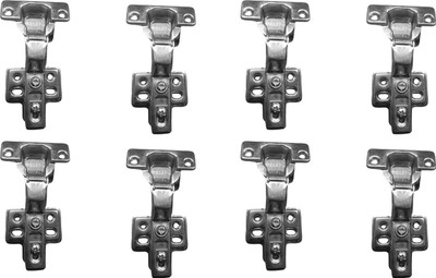 NXG KTC BULLET HYDRAULIC AUTO HINGES Concealed Hinge(Silver Pack of 8)