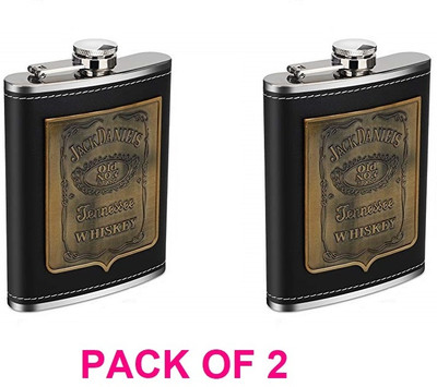 Agromech Stainless Steel Hip Flask(230 ml)