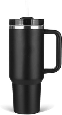 RASHARSH Stainless steel coffee tumbler with straw Stainless Steel Tumbler(1200 ml)