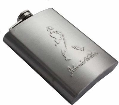 Stainlesssteel Silver Hip Flask Stainless steel Hip Flask(235 ml)