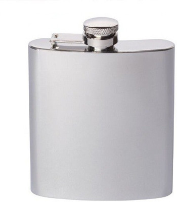Protos India.Net Plain Hip Flask(207 ml)