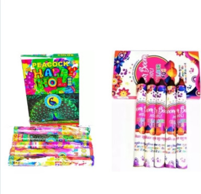 chandchoice Holi Color Powder Pack of 10 Holi Color Powder Pack of 10(Multicolor, 0.2 g)