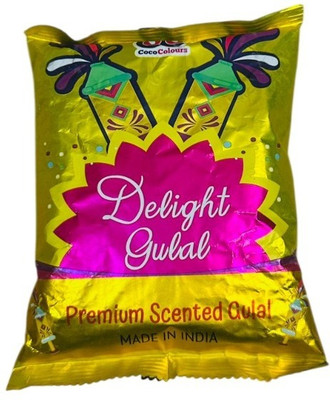 Quinergys Holi Special Herbal Gulal no 1 Quality Yellow Color Holi Color Powder Pack of 1(Red, 100 g)