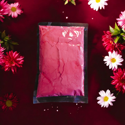 House of Festivals Pink Gulal Holi Color Powder Pack of 1(Pink, 100 g)